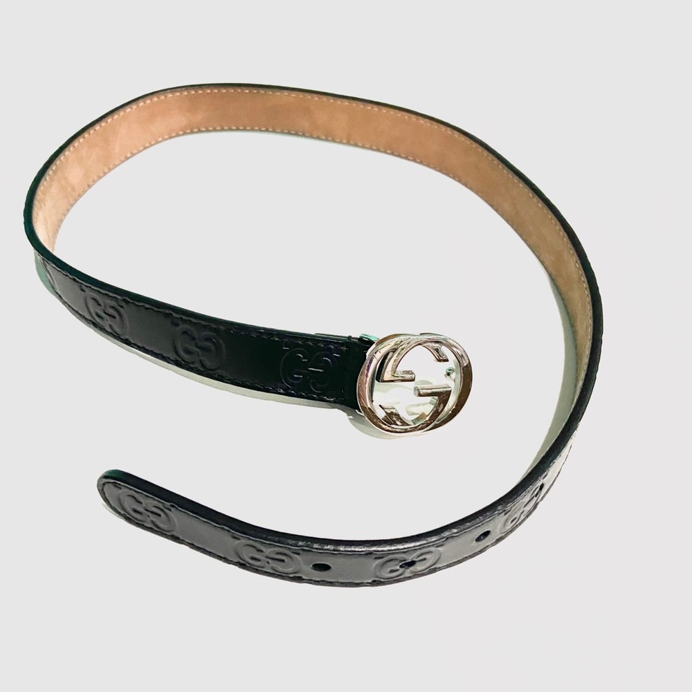 Children’s leather GUCCI belt